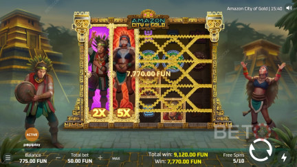 Amazon City Of Gold-Spielautomat - Freispiel und Bewertungen (2025) 
