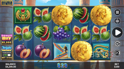 Coin Of The Nile-Spielautomat - Freispiel und Bewertungen (2025) 