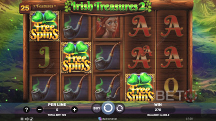 Irish Treasures 2-Spielautomat - Freispiel und Bewertungen (2025) 