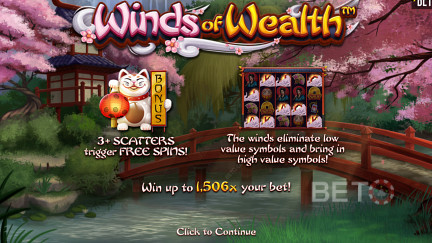 Winds of Wealth-Spielautomat - Freispiel und Bewertungen (2023) 