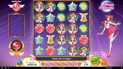 Moon Princess-Spielautomat - Freispiel und Bewertungen (2023) 