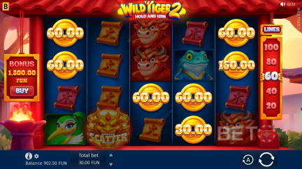 Wild Tiger 2-Spielautomat - Freispiel und Bewertungen (2026) 